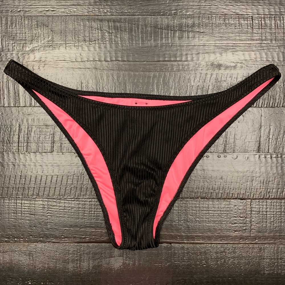 PINK cheeky bikini bottoms